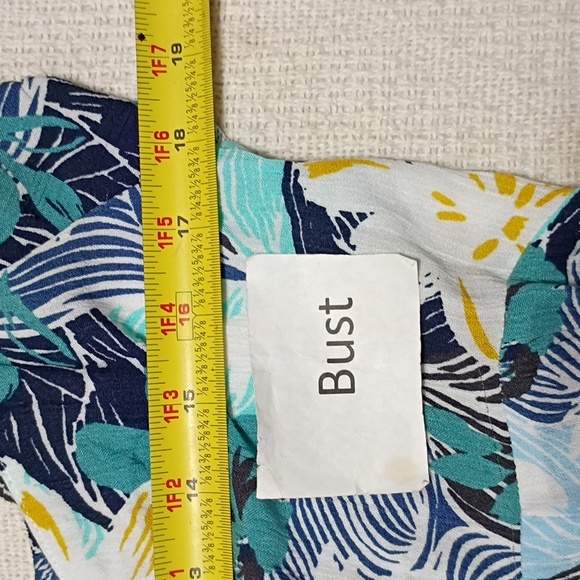 NWT Roxy Oceanview Mini Dress in Blue and White Girls Size XL - Picture 6 of 8